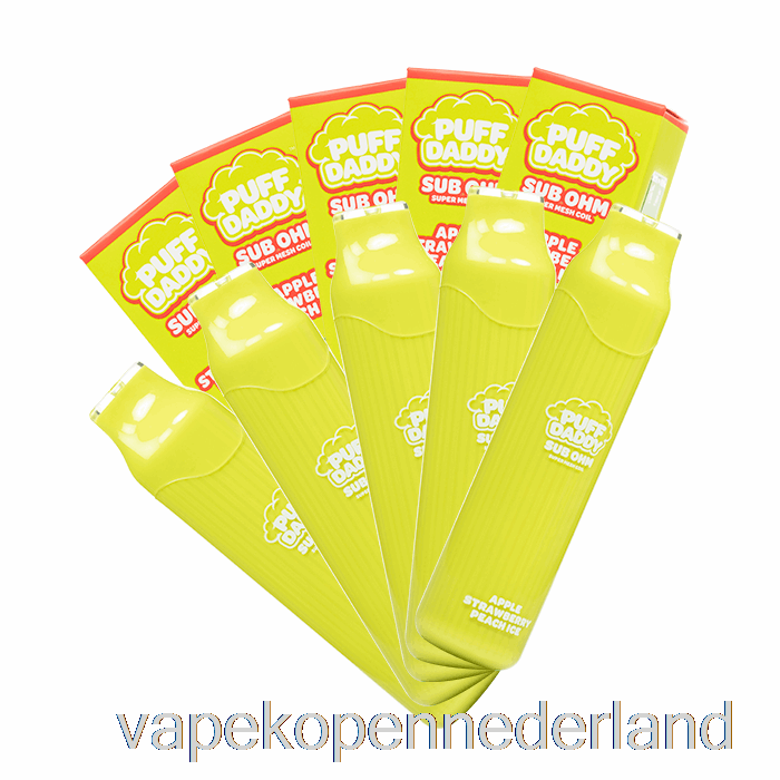 Elektronische Sigarettenvape [10-pack] Puff Daddy 6000 Wegwerp